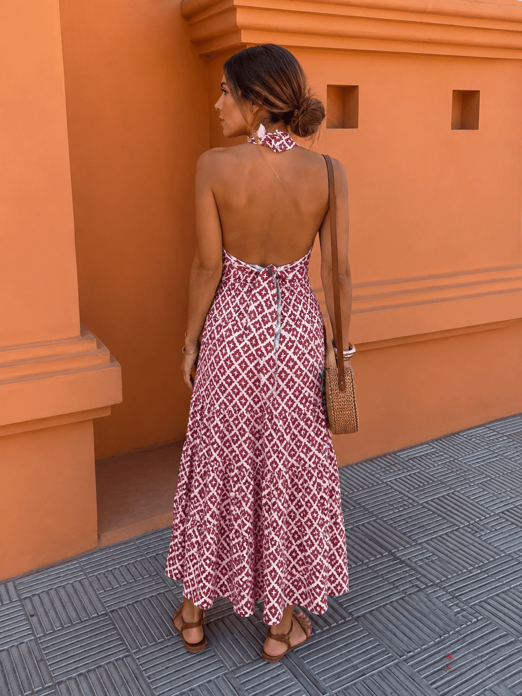 Flamenca — Conjunto Top y Falda Rosa Coral | Luna Ferrer - Luna Ferrer Conjuntos