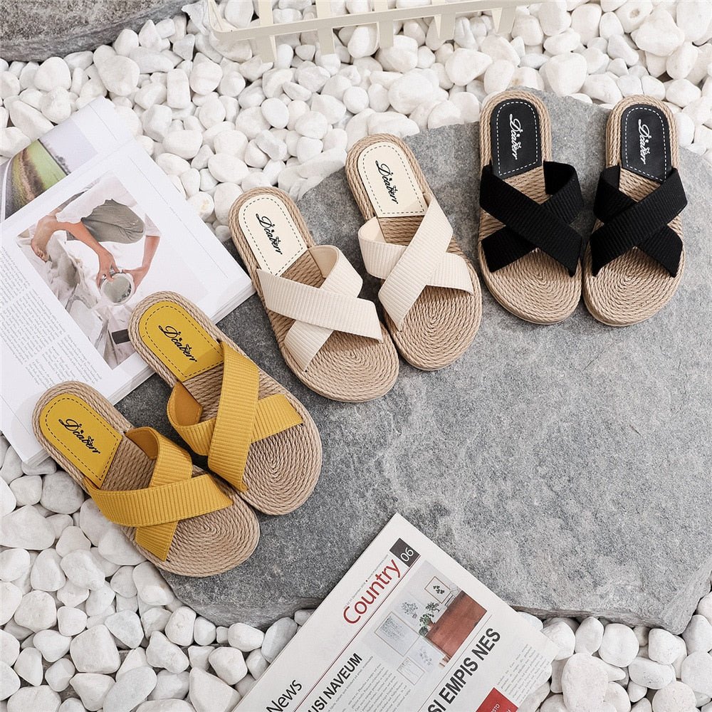 Clara — Sandalias Planas de Verano - Luna Ferrer
