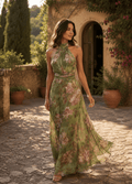 Flora — Vestido Largo Floral de Verano | Luna Ferrer - Luna Ferrer