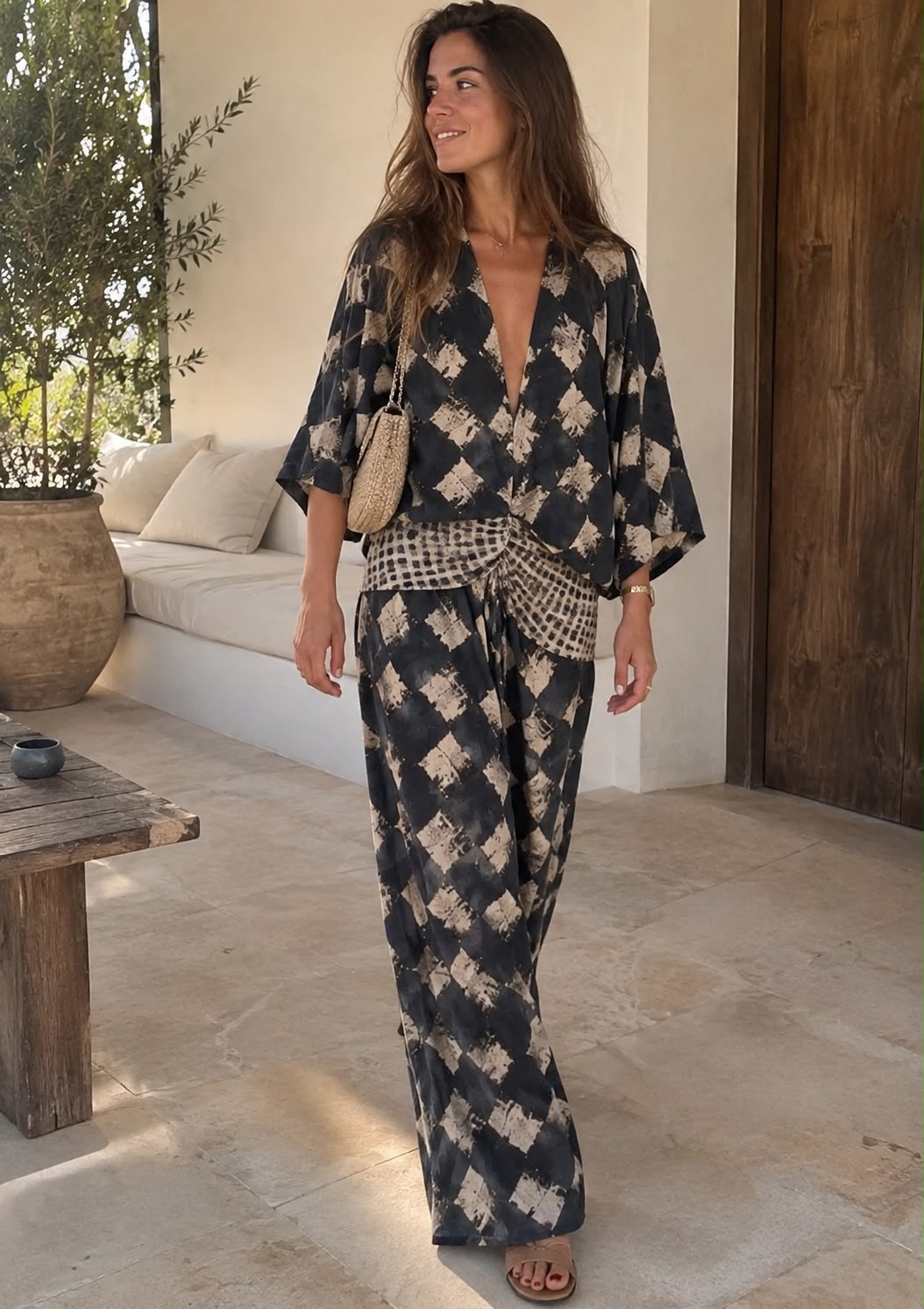 Vestido Maxi Mosaico – Luna Ferrer - Luna Ferrer Vestido