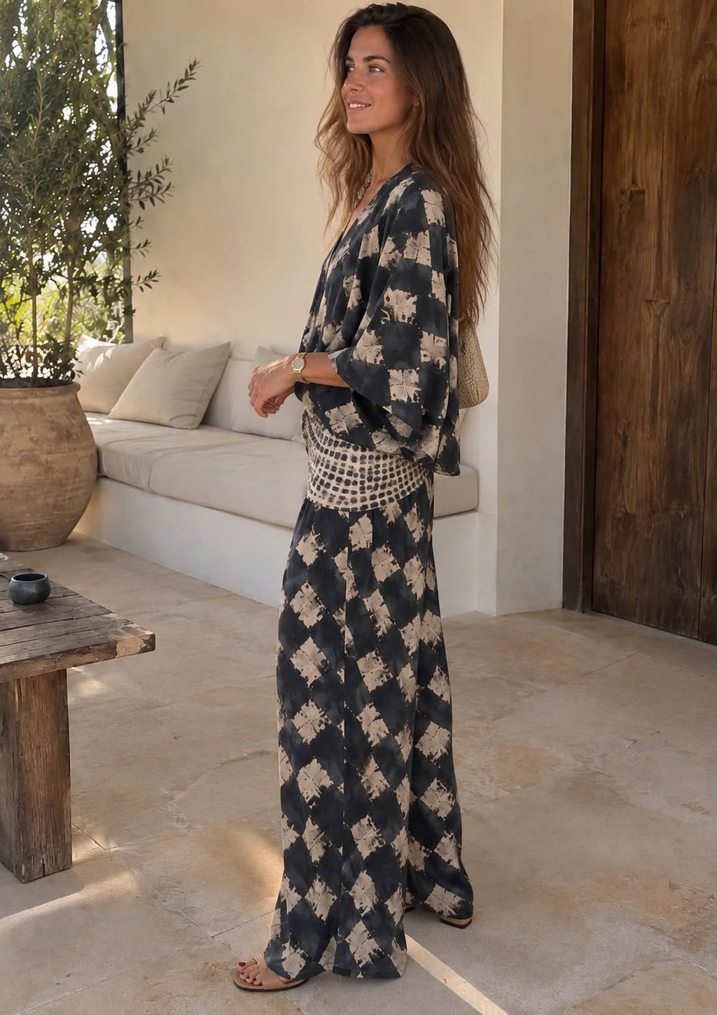 Vestido Maxi Mosaico – Luna Ferrer - Luna Ferrer Vestido