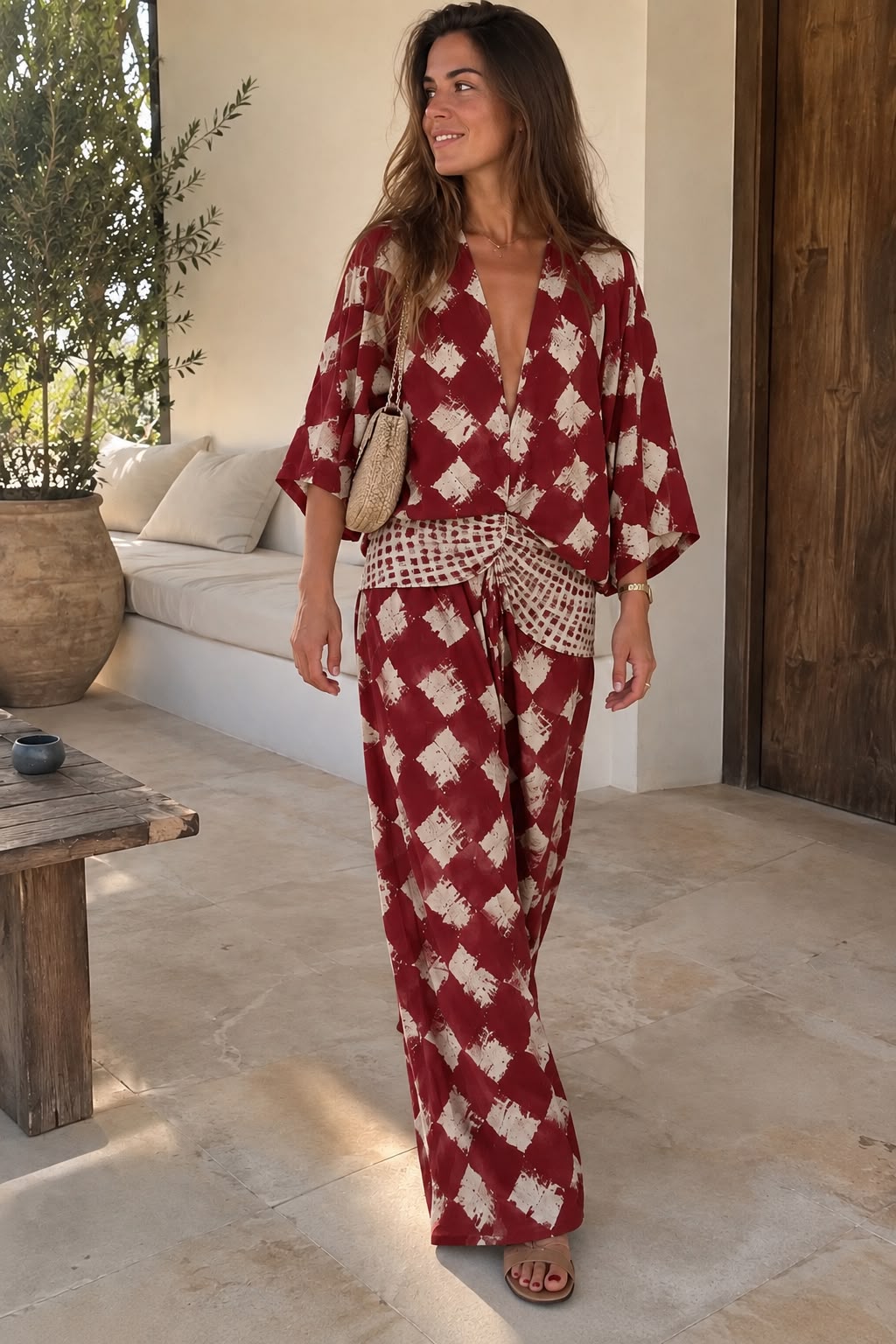 Vestido Maxi Mosaico – Luna Ferrer - Luna Ferrer Vestido