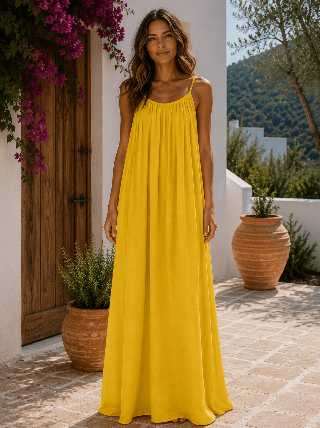 Aurora — Vestido Largo Fluido | Luna Ferrer - Luna Ferrer