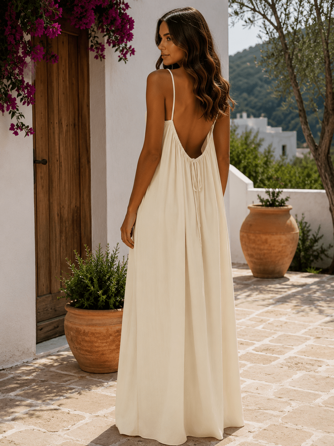 Aurora — Vestido Largo Fluido | Luna Ferrer - Luna Ferrer