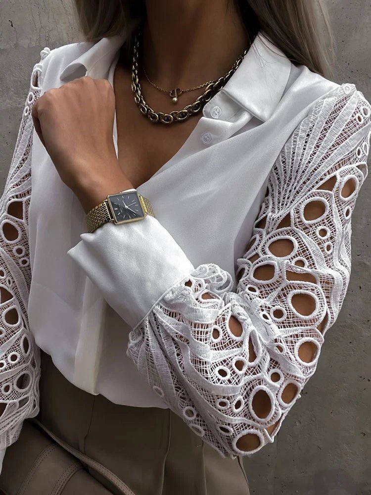 Clara Blusa Hollow Out - Luna Ferrer