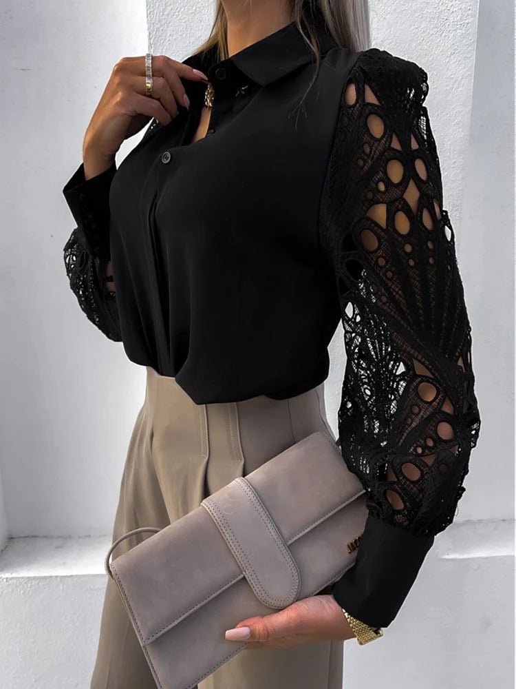Clara Blusa Hollow Out - Luna Ferrer