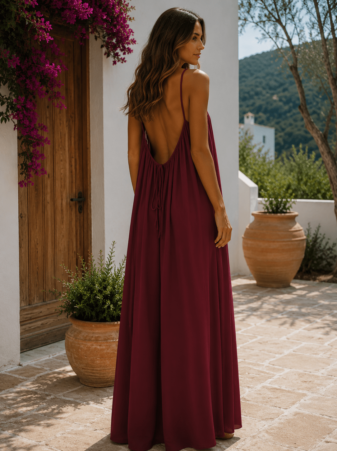 Aurora — Vestido Largo Fluido | Luna Ferrer - Luna Ferrer