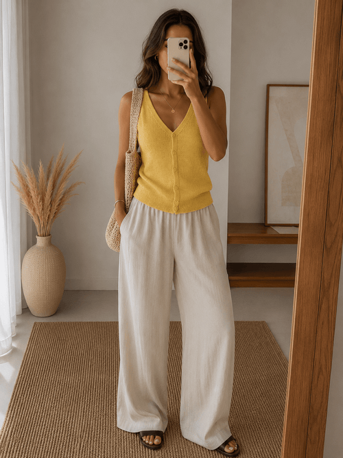 Brisa — Camiseta de Tirantes | Luna Ferrer - Luna Ferrer Tops y Blusas