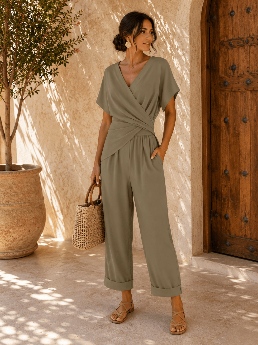 Camille — Conjunto de Dos Piezas Camisa y Pantalón | Luna Ferrer - Luna Ferrer