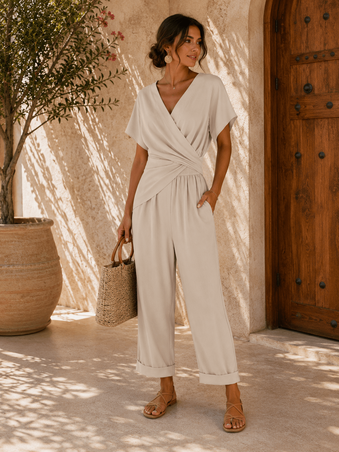 Camille — Conjunto de Dos Piezas Camisa y Pantalón | Luna Ferrer - Luna Ferrer