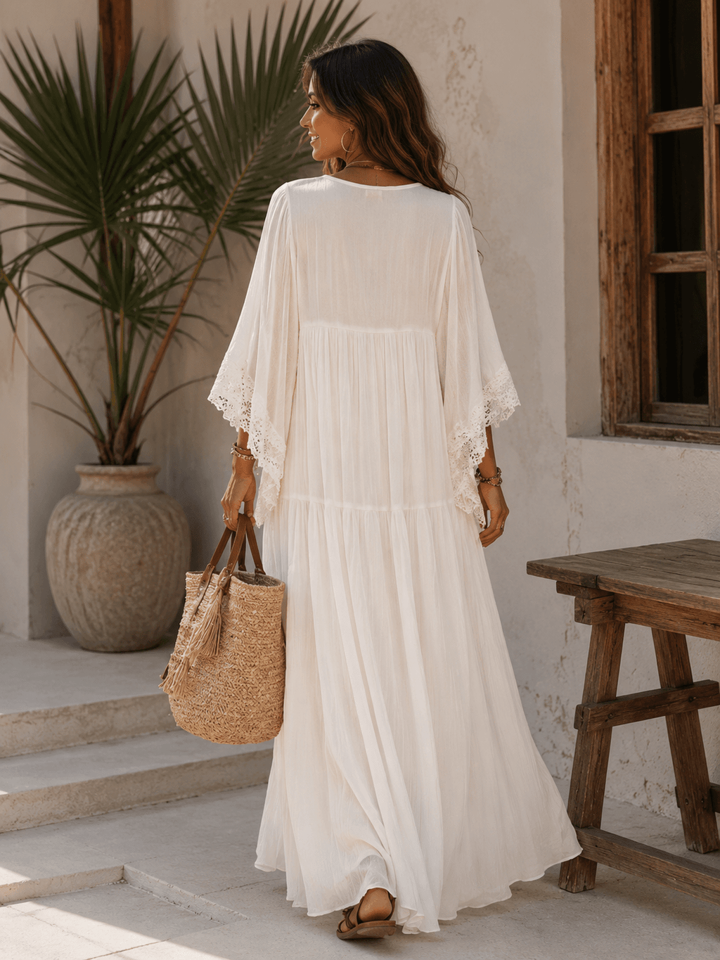 Dualma — Vestido Maxi de Manga Larga | Luna Ferrer - Luna Ferrer Vestidos