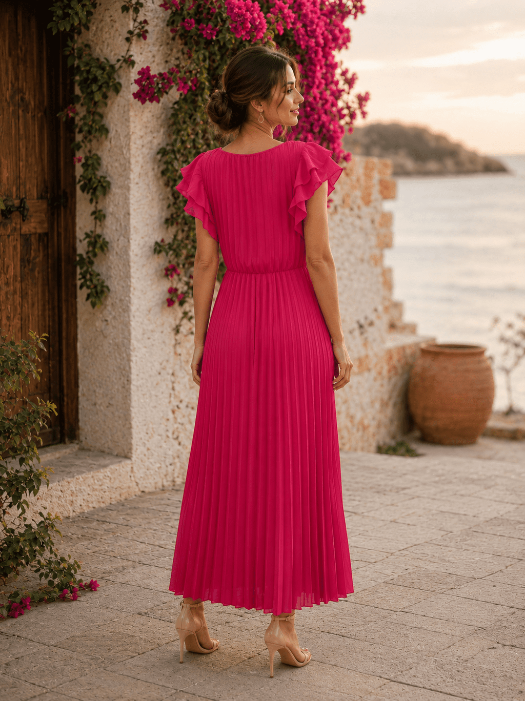 Valeria — Vestido Largo Fluido | Luna Ferrer - Luna Ferrer