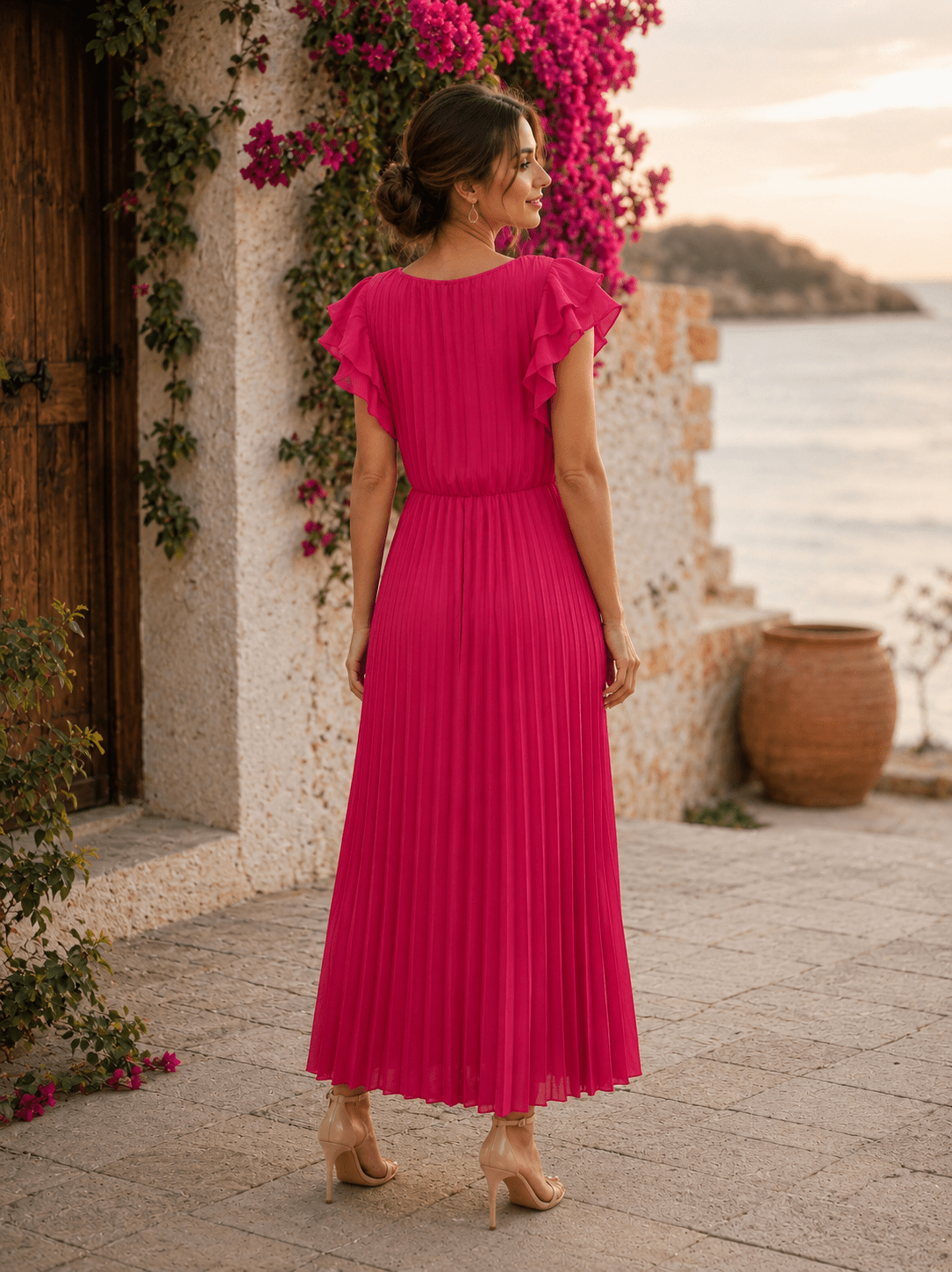 Valeria — Vestido Largo Fluido | Luna Ferrer - Luna Ferrer
