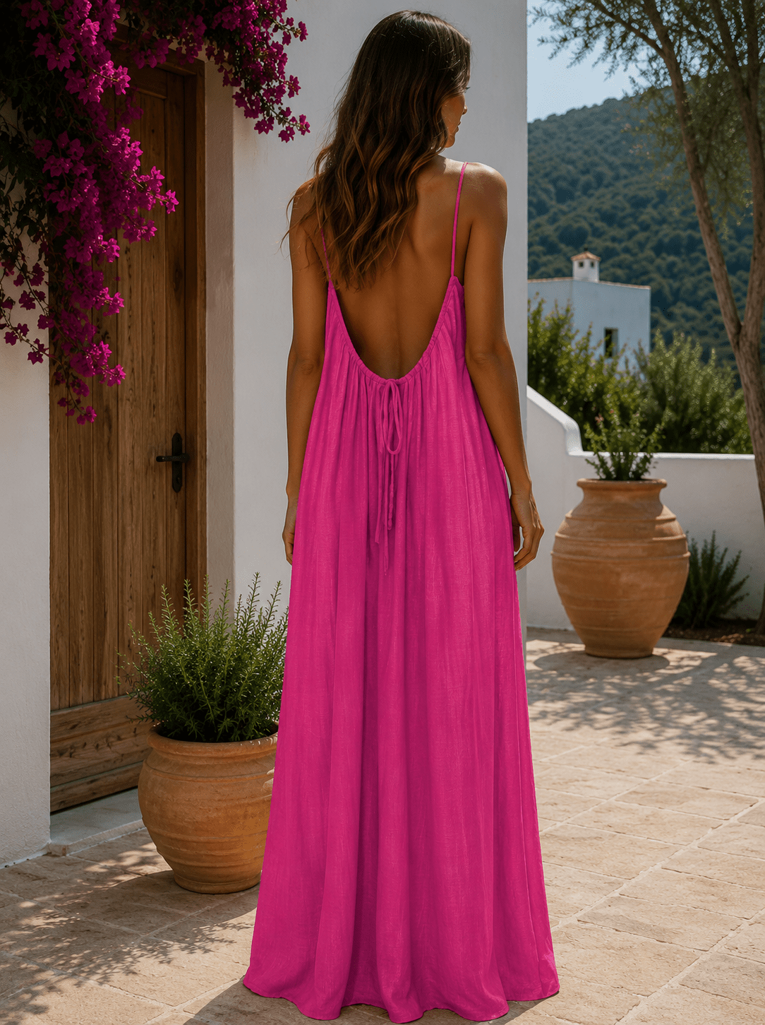 Aurora — Vestido Largo Fluido | Luna Ferrer - Luna Ferrer