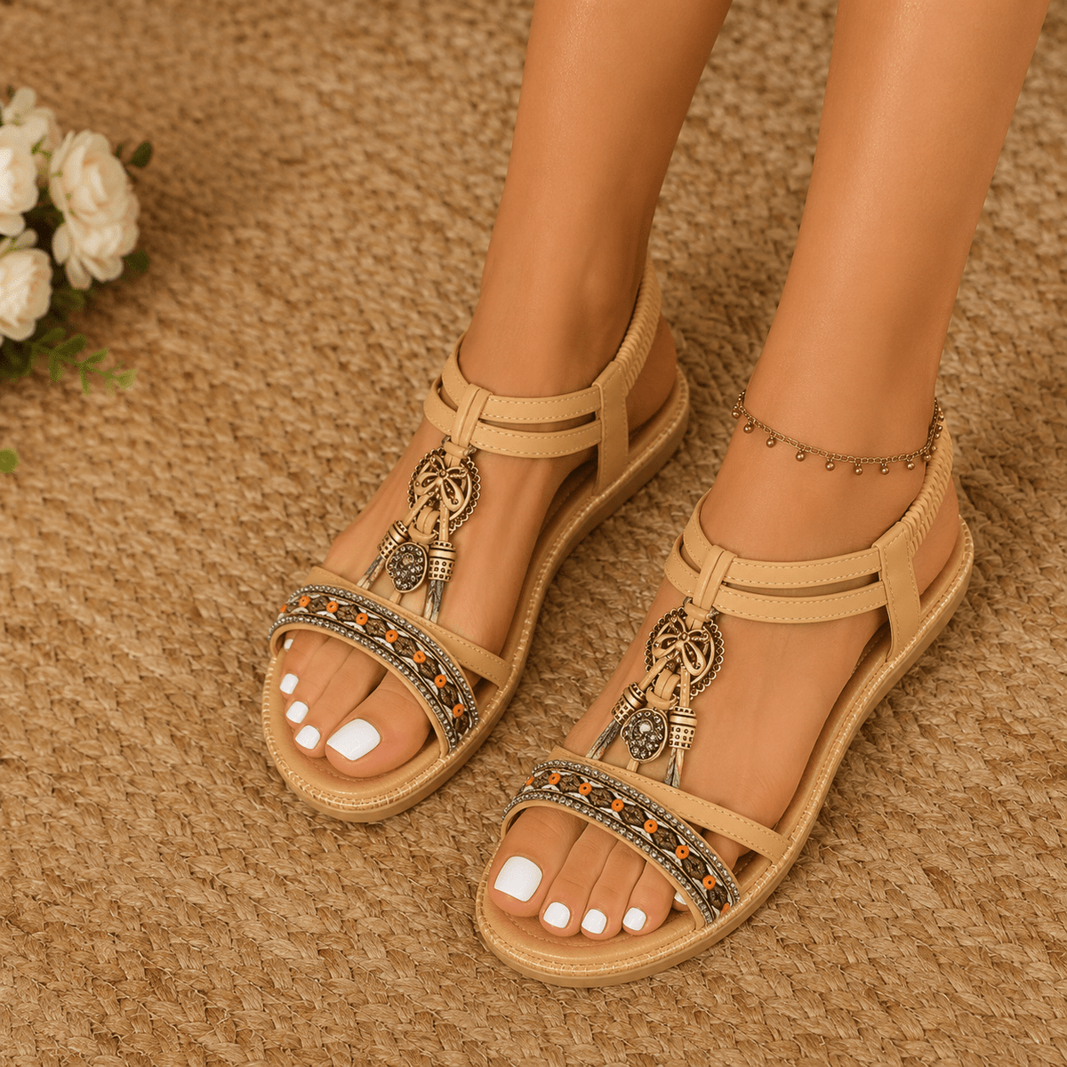 Valentina — Sandalias de Tiras con Hebilla | Luna Ferrer - Luna Ferrer