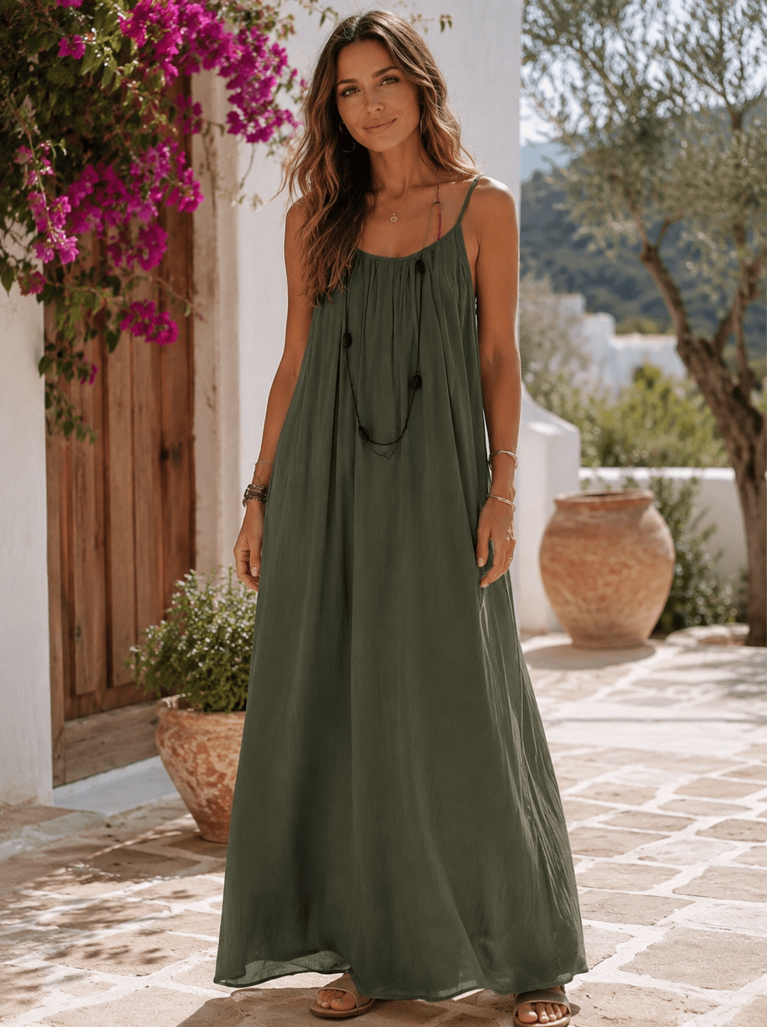 Aurora — Vestido Largo Fluido | Luna Ferrer - Luna Ferrer