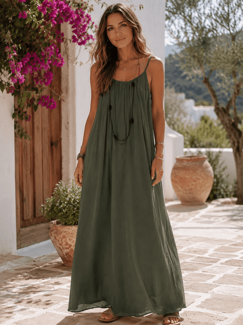 Aurora — Vestido Largo Fluido | Luna Ferrer - Luna Ferrer
