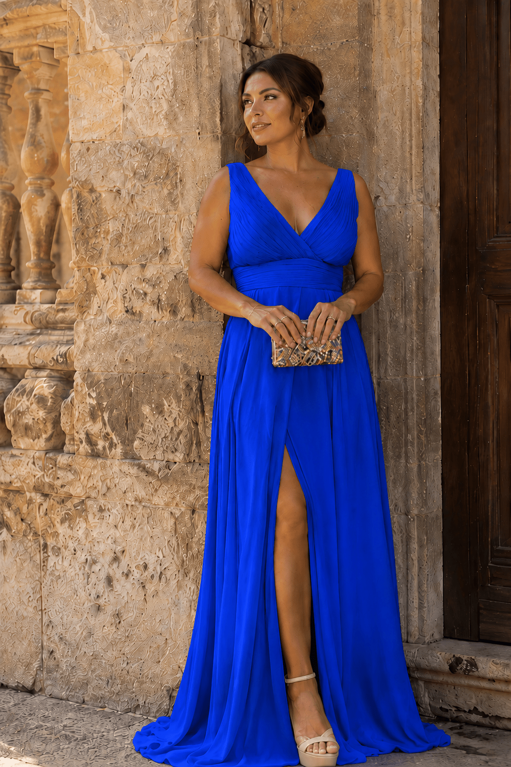 Ana Vestido Talla Grande - Luna Ferrer