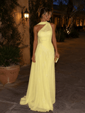 Tamara Vestido Aurora Dorada - Luna Ferrer