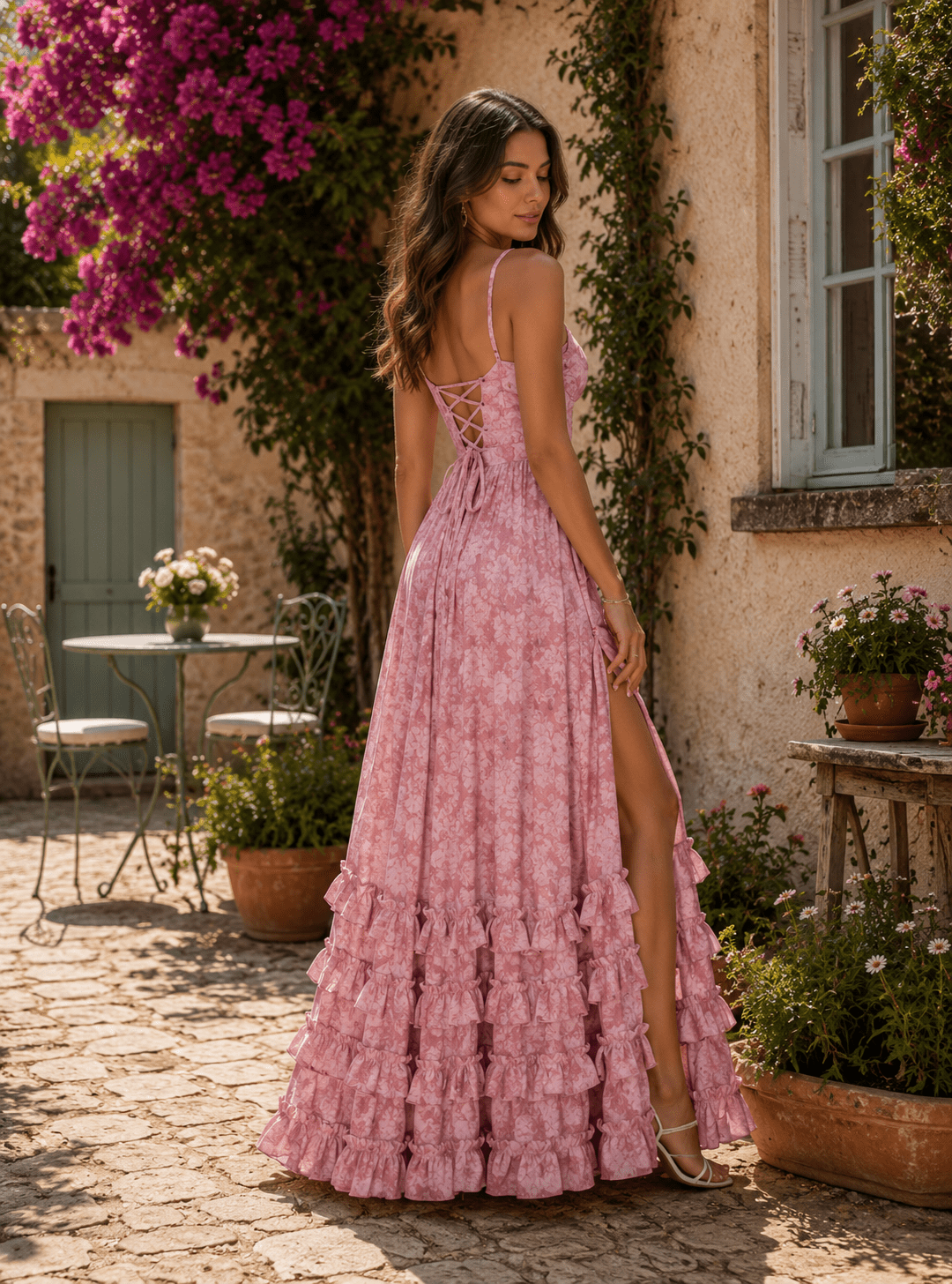 Bianca — Vestido Romántico Floral | Luna Ferrer - Luna Ferrer