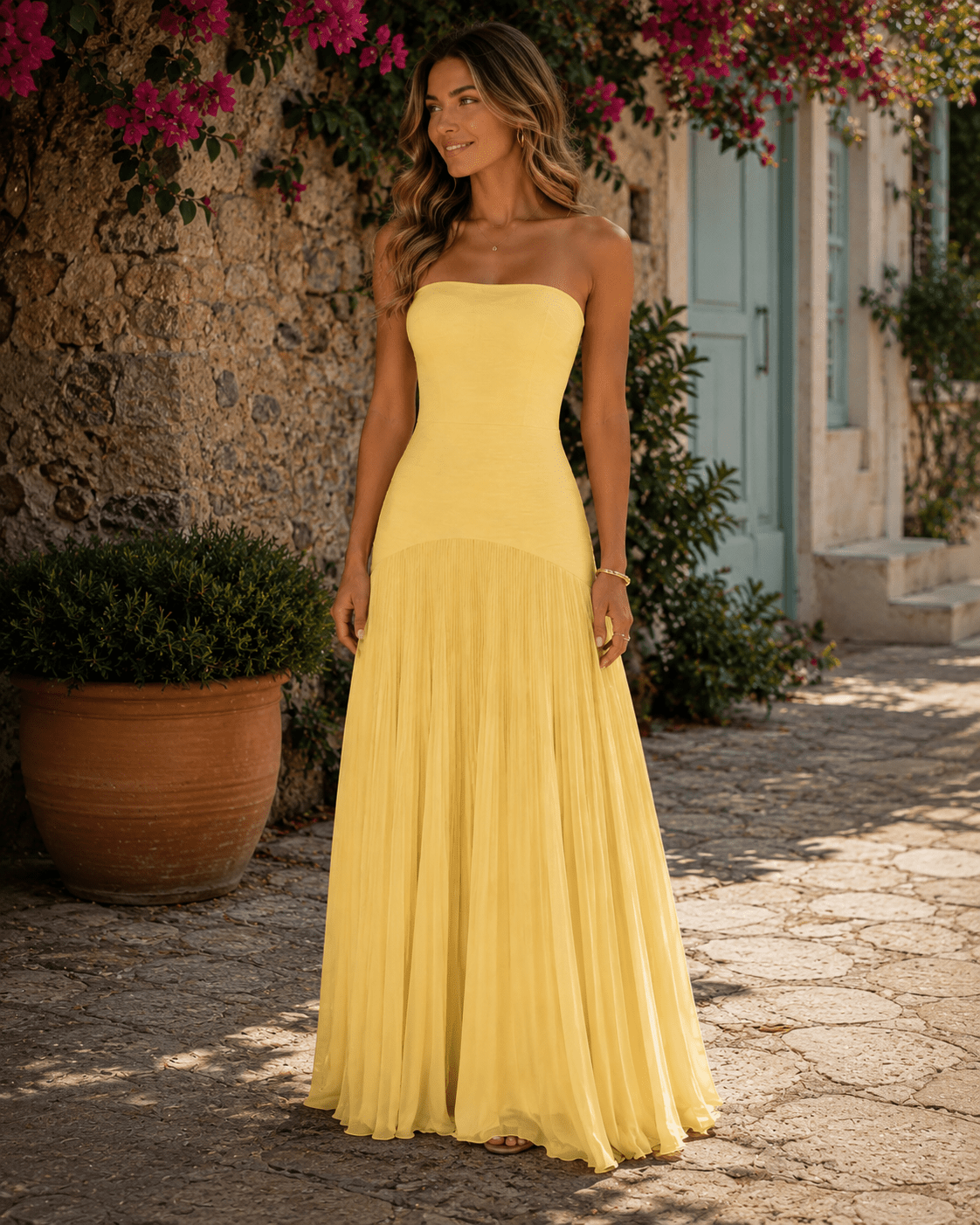 Brisa — Vestido Largo Fluido de Verano | Luna Ferrer - Luna Ferrer