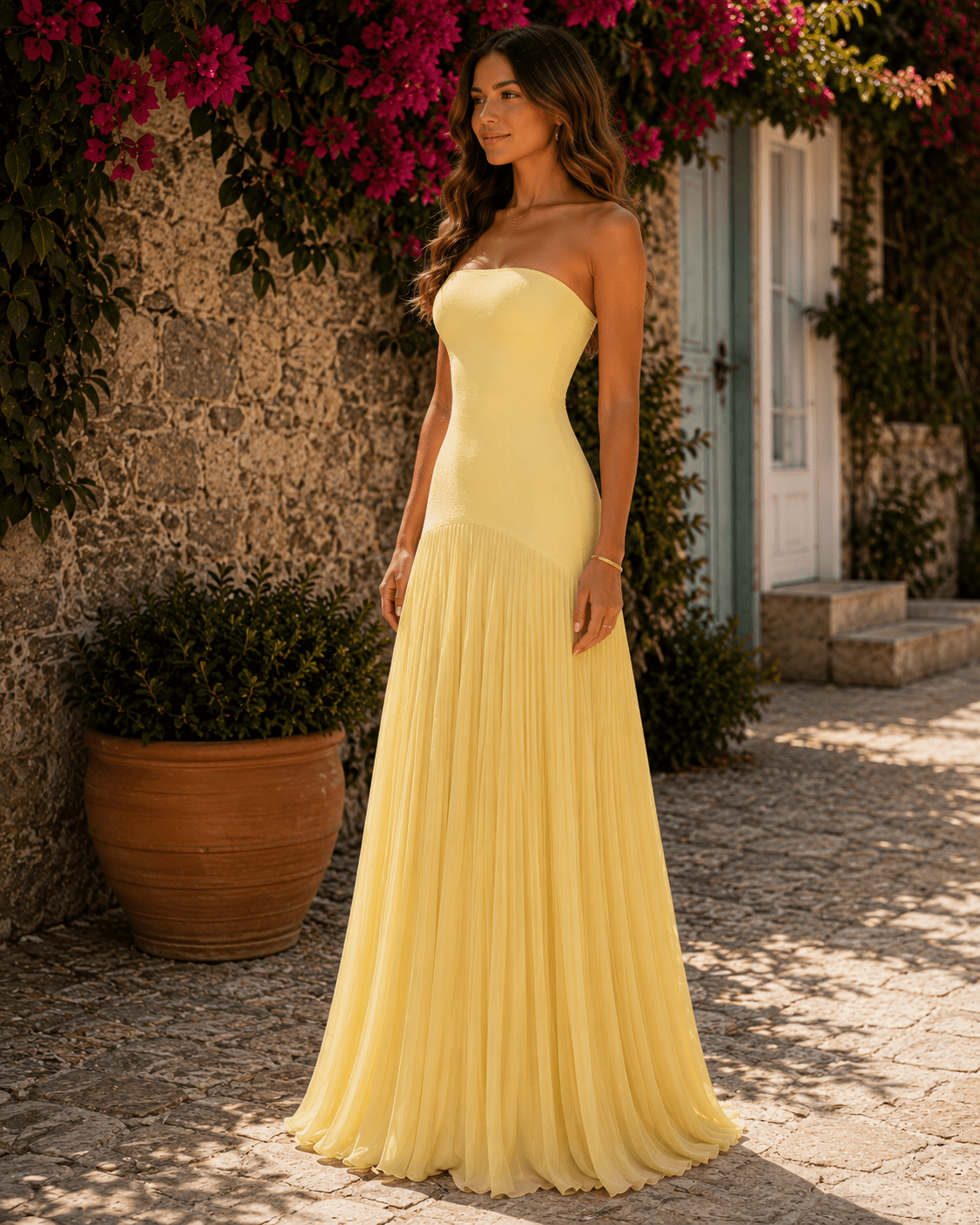 Brisa — Vestido Largo Fluido de Verano | Luna Ferrer - Luna Ferrer