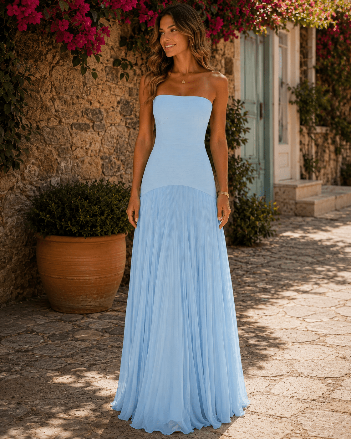 Brisa — Vestido Largo Fluido de Verano | Luna Ferrer - Luna Ferrer