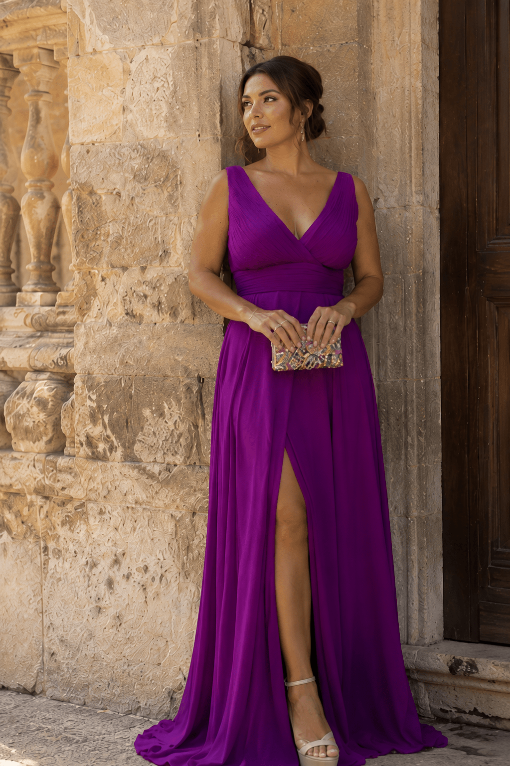 Ana Vestido Talla Grande - Luna Ferrer