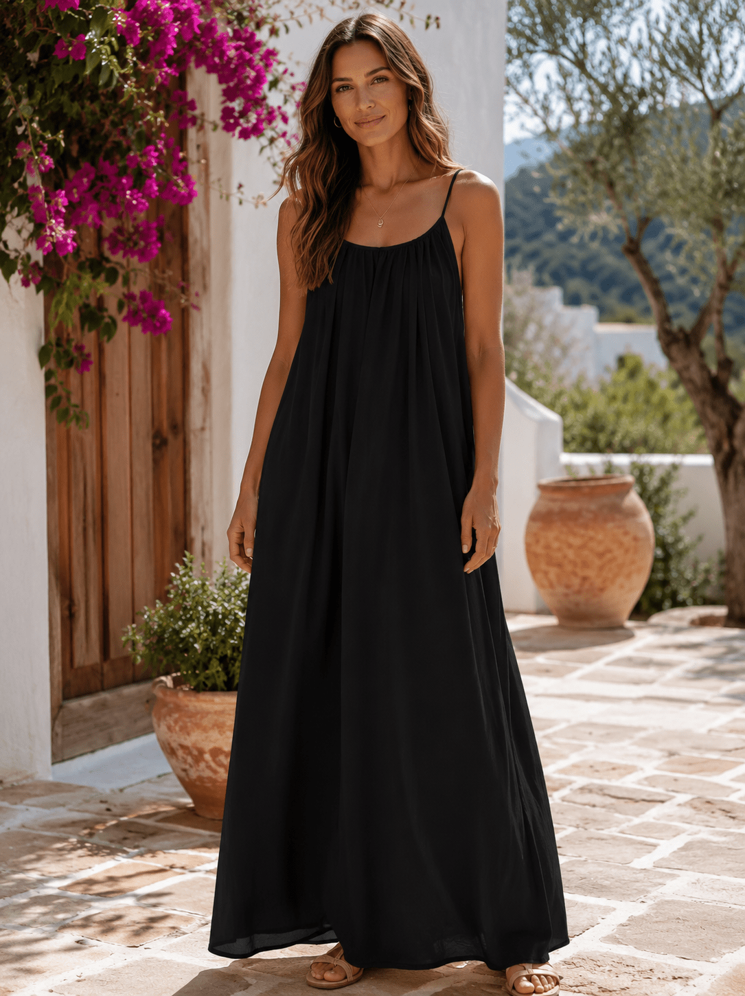 Aurora — Vestido Largo Fluido | Luna Ferrer - Luna Ferrer