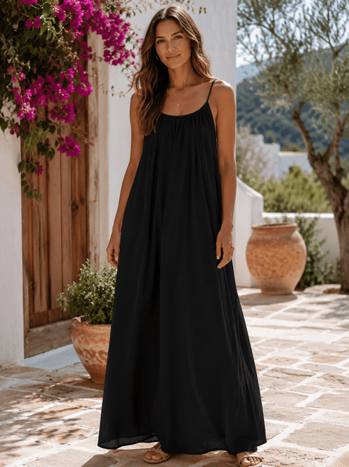 Aurora — Vestido Largo Fluido | Luna Ferrer - Luna Ferrer