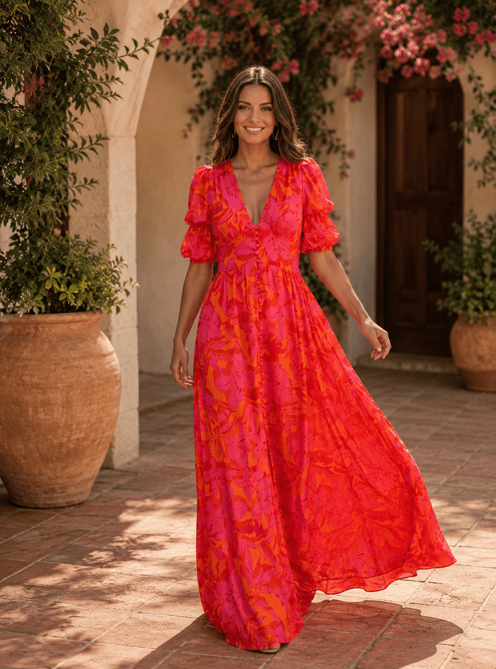 Escarlata — Vestido Largo Rojo | Luna Ferrer - Luna Ferrer