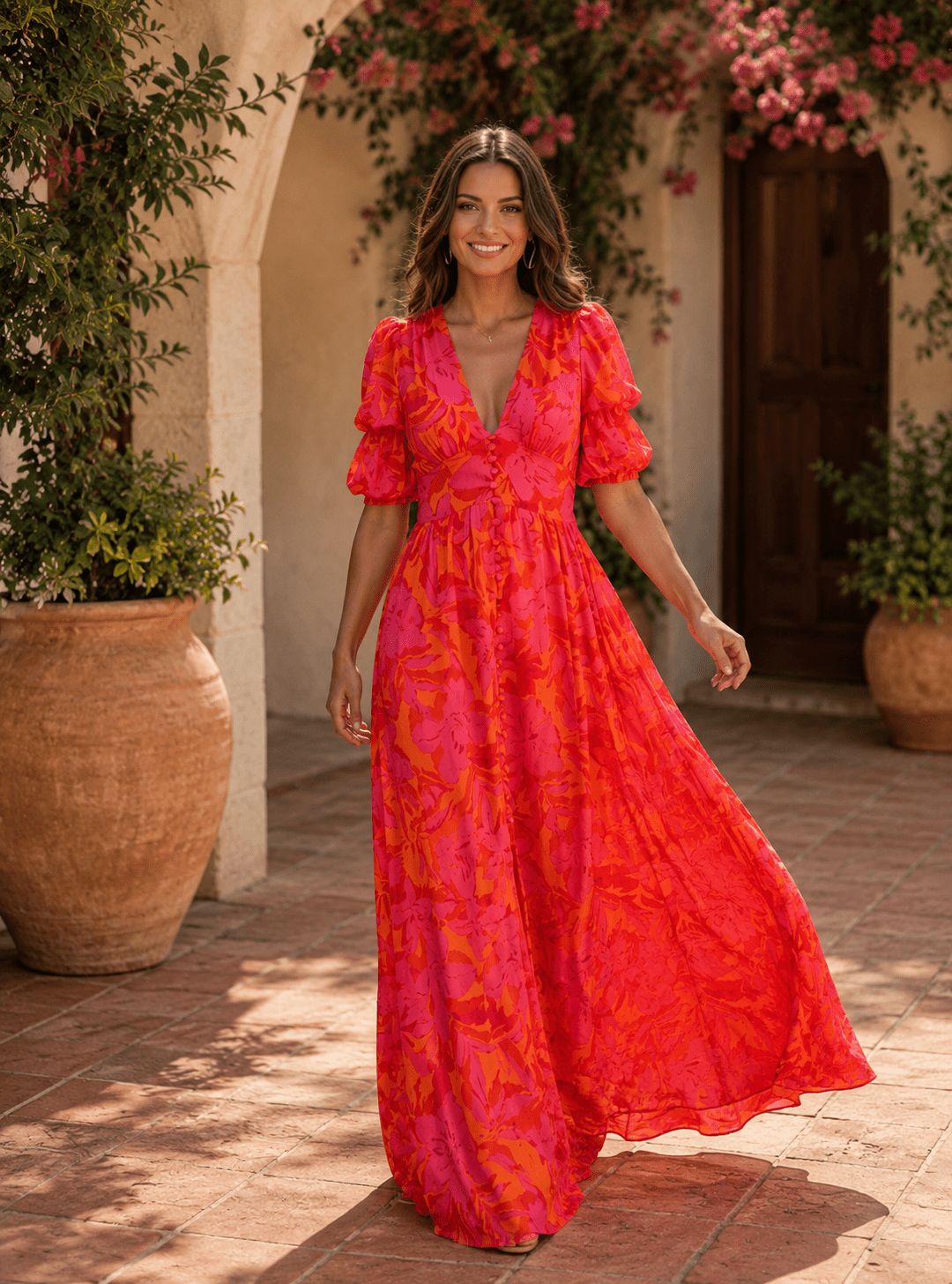 Escarlata — Vestido Largo Rojo | Luna Ferrer - Luna Ferrer