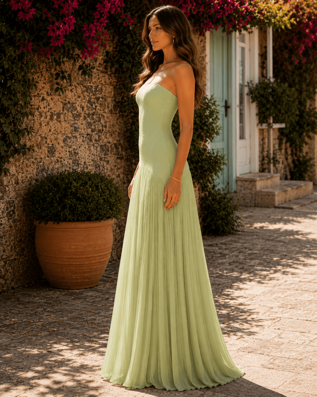 Brisa — Vestido Largo Fluido de Verano | Luna Ferrer - Luna Ferrer