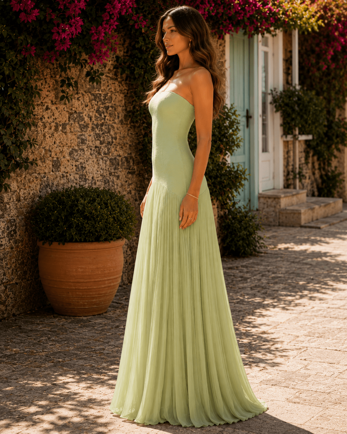 Brisa — Vestido Largo Fluido de Verano | Luna Ferrer - Luna Ferrer